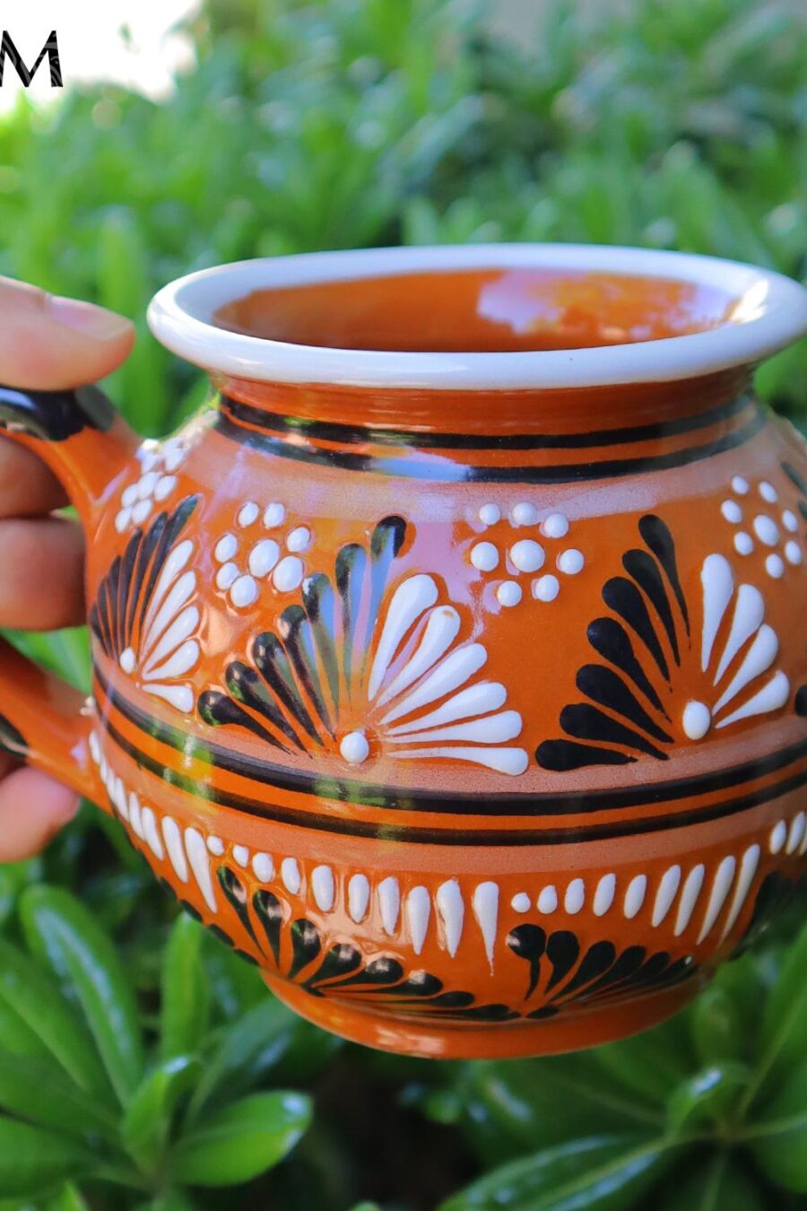 Talavera Jarro bola mug, Coffee cup, Talavera Big Jarro, Mexican Talavera, Jarro mug Talavera Pottery 16oz - 500ml