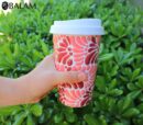 Talavera tumblers cup, Coffee thermal, Talavera Mug with silicon lid, Mexican Talavera thermal cup, Travel tumbler. 14 oz-400ml