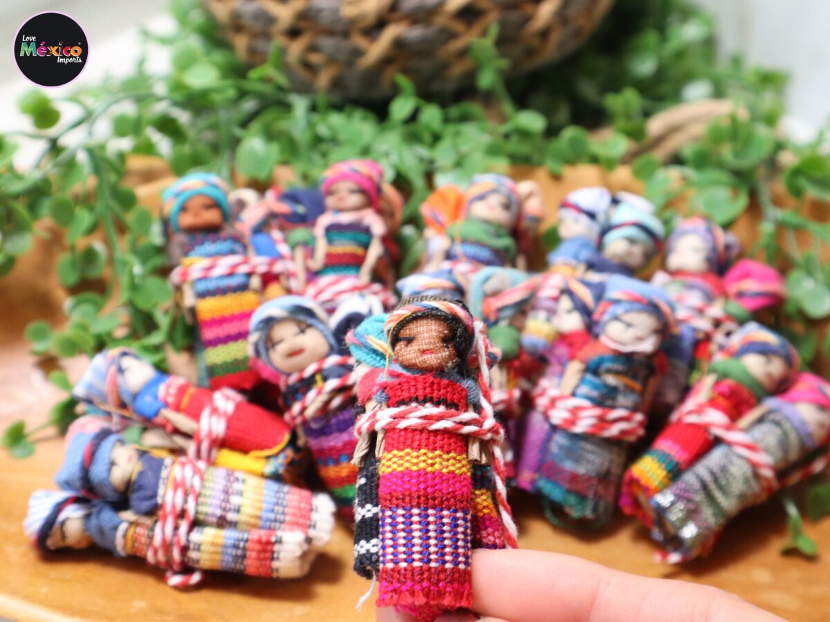 Worry doll, worry dolls, Trouble dolls, Guatemalan worry dolls, Mayan worry dolls, Muñequitas Quitapenas, Muñeca quitapena. - Image 7