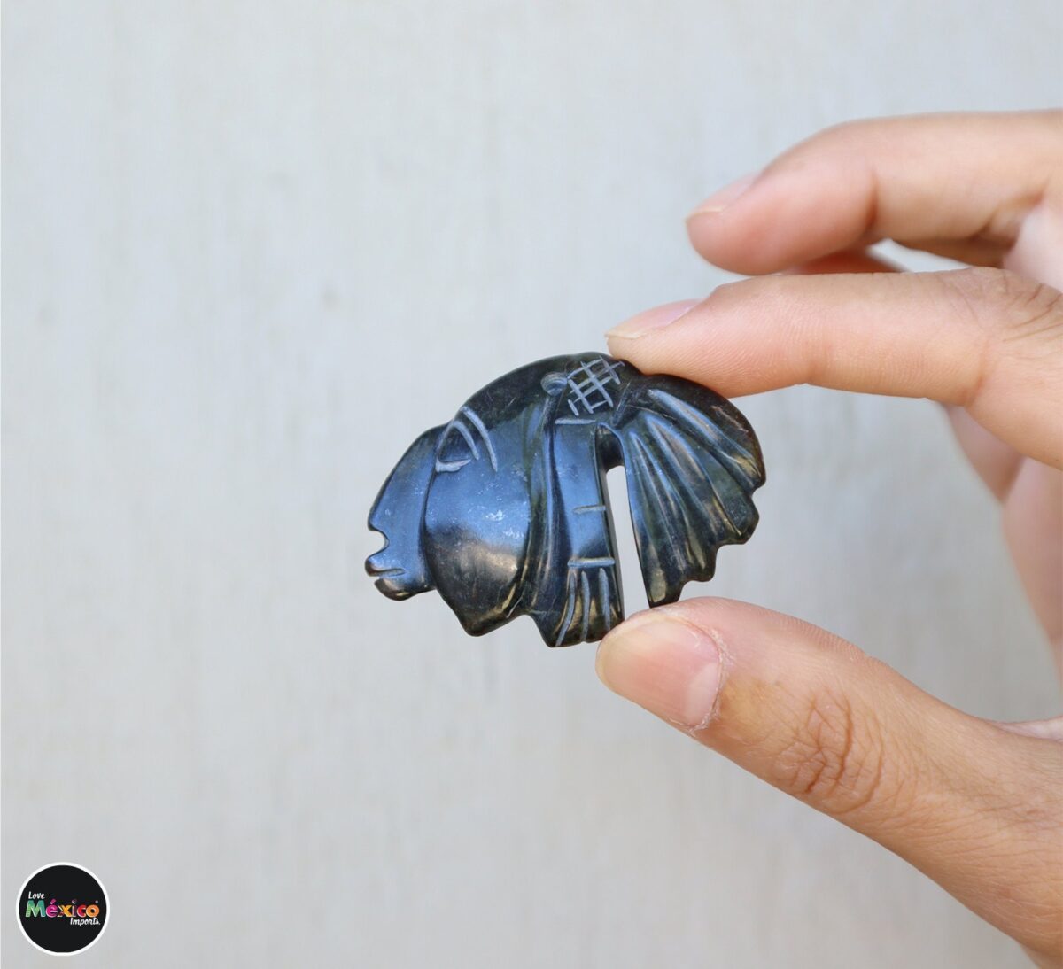 Aztec Warriors, Aztec face, Aztec heads, Mayan Warriors, Mayan Jade, Jade pendant, carved stones, sacred stone, Carved stone pendant. - Image 5