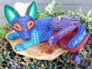Amazing Xoloitzcuintle Alebrije, Mexican hairless Dog, Aztec Dog, Wood copal sculpture, Dog Alebrije, Mexican Art, Maguey Fiber hair.