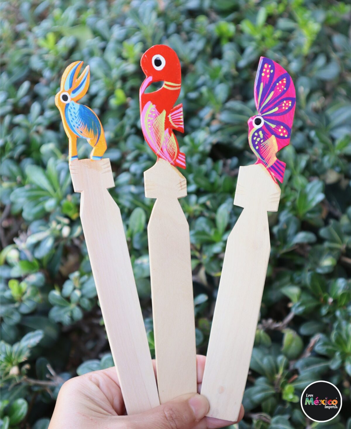Bookmarks, Wooden Bookmarks, Animal bookmark, Alebrije from Oaxaca, alebrije, Copal wood sculpture, Wood Art, Alebrije art - Image 4