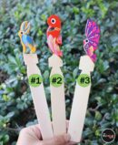 Bookmarks, Wooden Bookmarks, Animal bookmark, Alebrije from Oaxaca, alebrije, Copal wood sculpture, Wood Art, Alebrije art