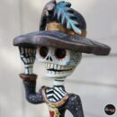 Catrina Alebrije, Catrina Sculpture, Wood copal sculpture, Dia de los Muertos Alebrije, Oaxaca Catrina, Mexican Alebrije. 12 inches