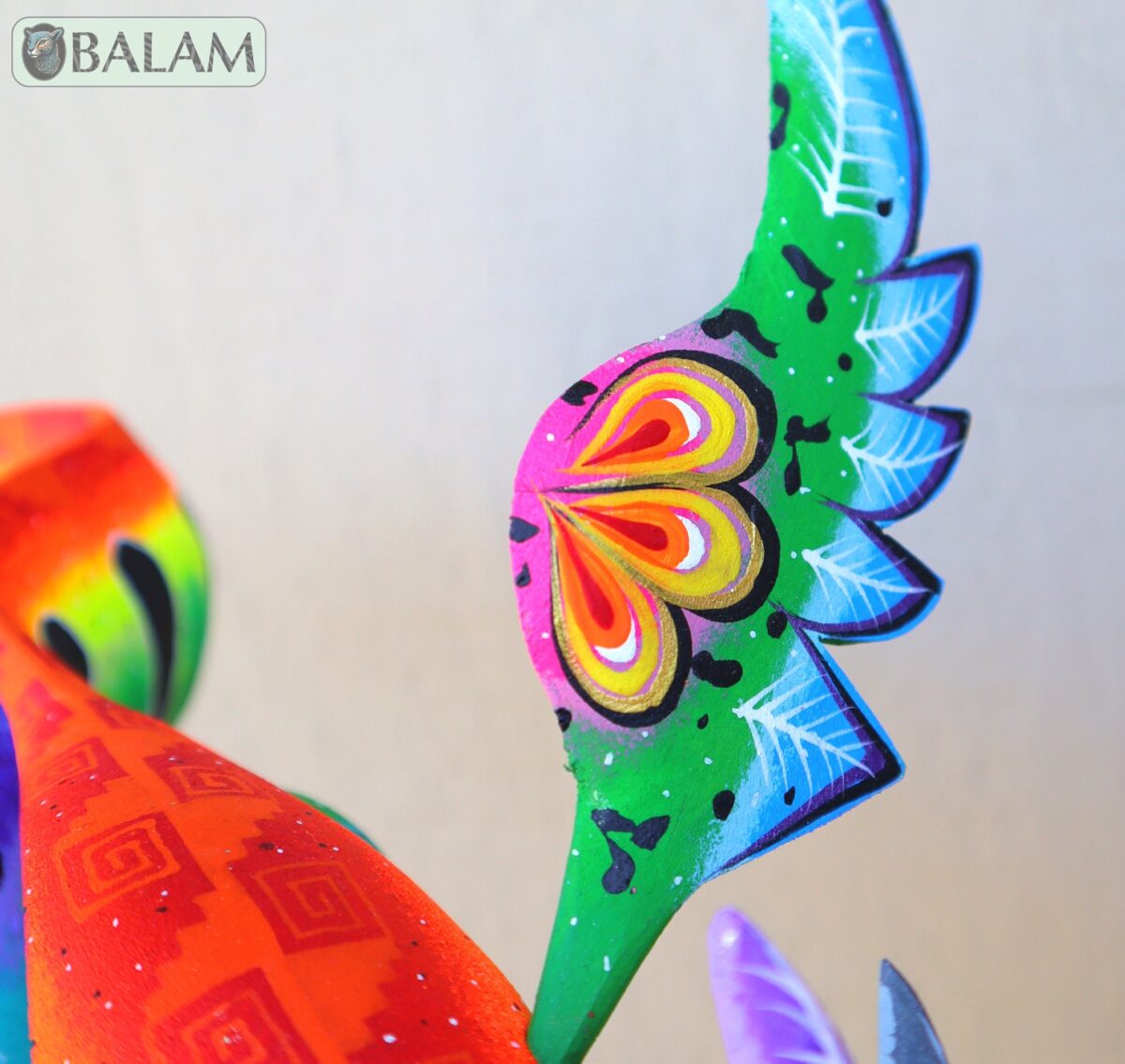 Axolotl with wings, Alebrije from Oaxaca, Copal wood sculpture, Alebrije art, Axolotl alebrije, Ajolote, Salamander, special alebrije. - Image 10