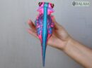 Alebrije from Oaxaca, alebrije, Copal wood sculpture, Axolotl alebrije, Ajolote, Salamander, Cute axolotl alebrije, Metallic colors, Axolotl