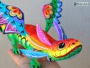 Axolotl with wings, Alebrije from Oaxaca, Copal wood sculpture, Alebrije art, Axolotl alebrije, Ajolote, Salamander, special alebrije.