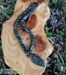 Ceremonial necklace, Jade necklace, Jade leaf necklace, Mayan Jade, Jade beads, Adjustable Jade necklace, Mayan Jade necklace.