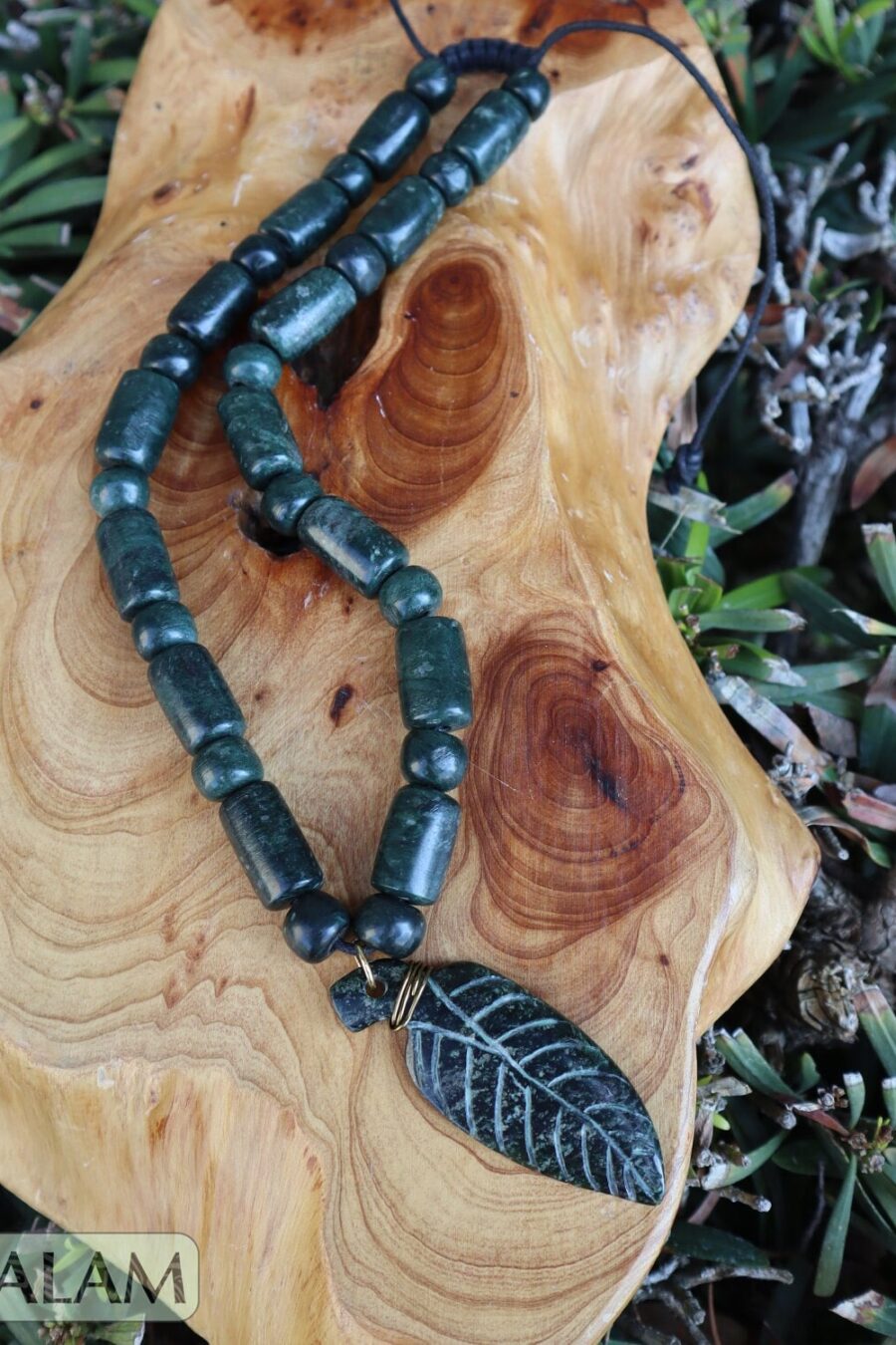 Ceremonial necklace, Jade necklace, Jade leaf necklace, Mayan Jade, Jade beads, Adjustable Jade necklace, Mayan Jade necklace.