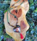 Alebrije hearts, Alebrije wooden necklace, Hand painted heart, alebrije de Corazón, Wood Art, Hummingbird alebrije necklace, heart necklace.