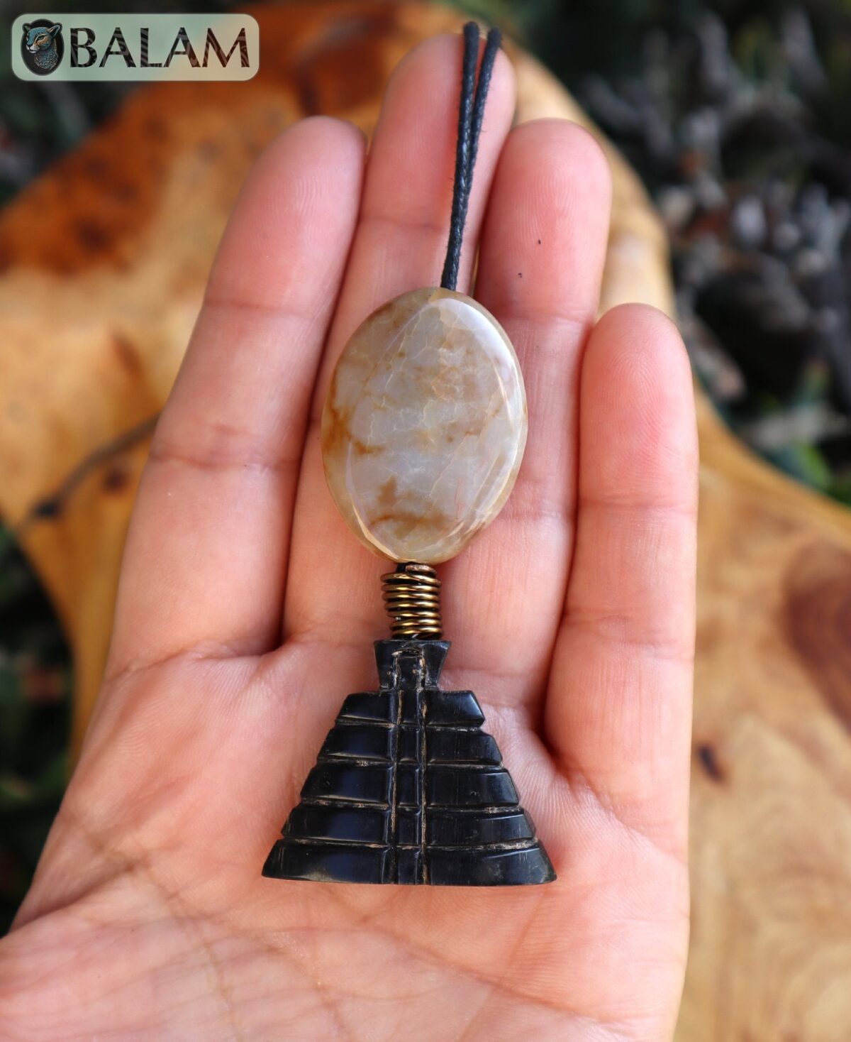 Ceremonial necklace, stone necklace, Mayan Jade, Adjustable Jade necklace, Mexica necklace, serpentine stone. Flower of life obsidian stone.