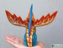 Alebrije from Oaxaca, alebrije, Copal wood sculpture, Wood Art, Alebrije art, Coyote, Wood Wolf, Lobo, Coyote alebrije, fine art alebrije.