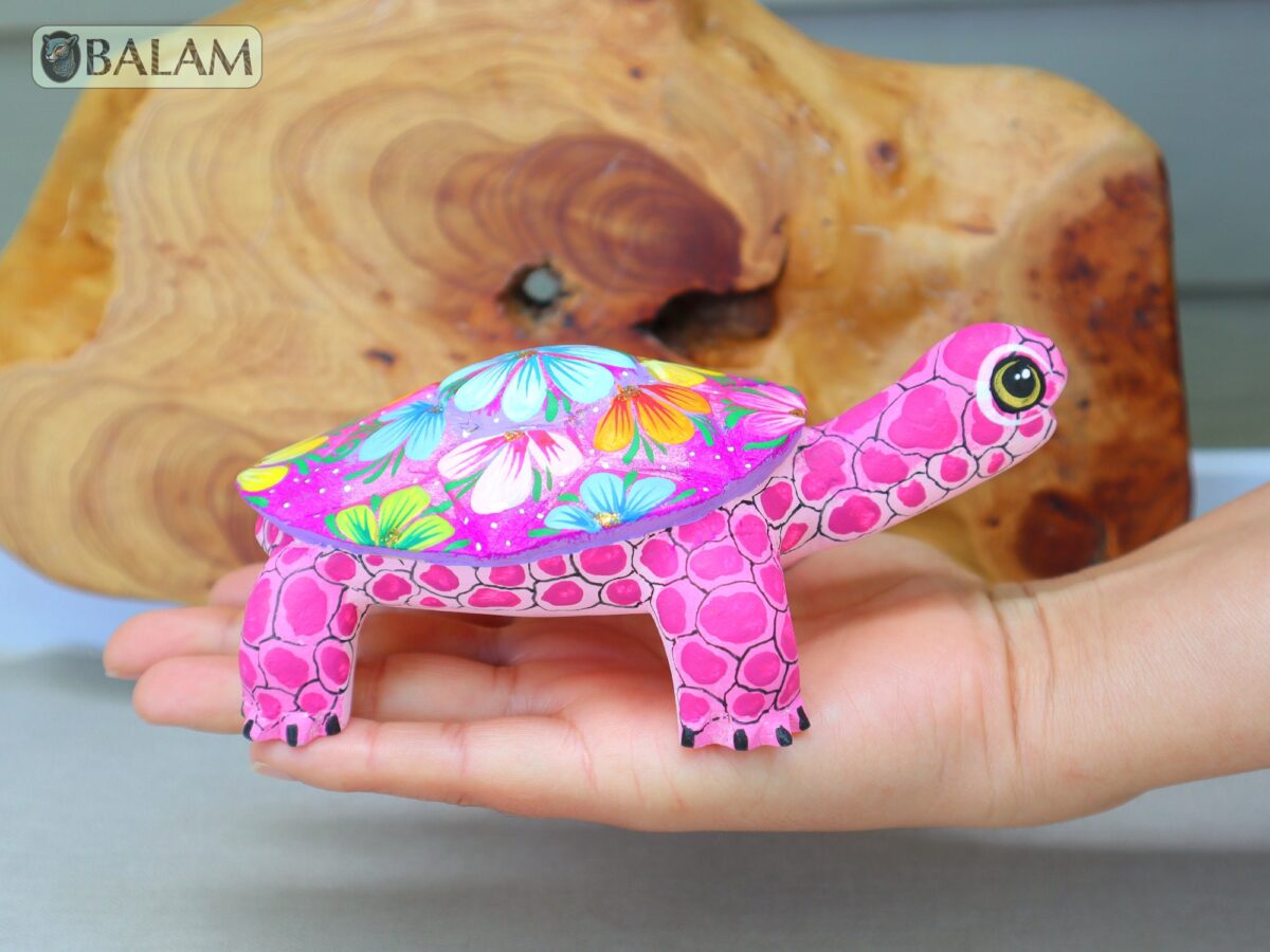 Turtle alebrije, Tortuga alebrije, Tortoise Alebrije from Oaxaca, animal alebrije, Copal wood sculpture, Wood Art, Alebrije art