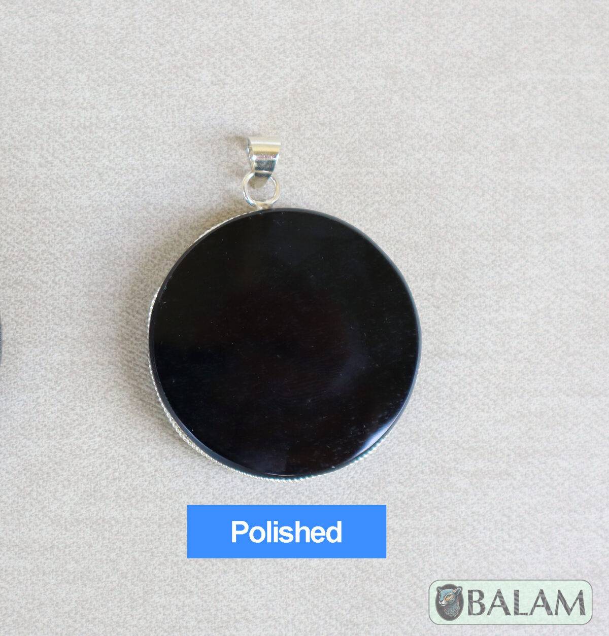 Obsidian pendant, stone necklace, Obsiana Mexica, Obsidian pendant and silver. Engraved Mictlantecuhtli, Hunab ku, Eclipse, Skull, ball game - Image 10
