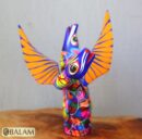 Coyote Snake alebrije, mix alebrije, Wolf snake with wings, Dreams alebrije, Amazing alebrije snake, coyote alebrije, unique Oaxaca alebrije