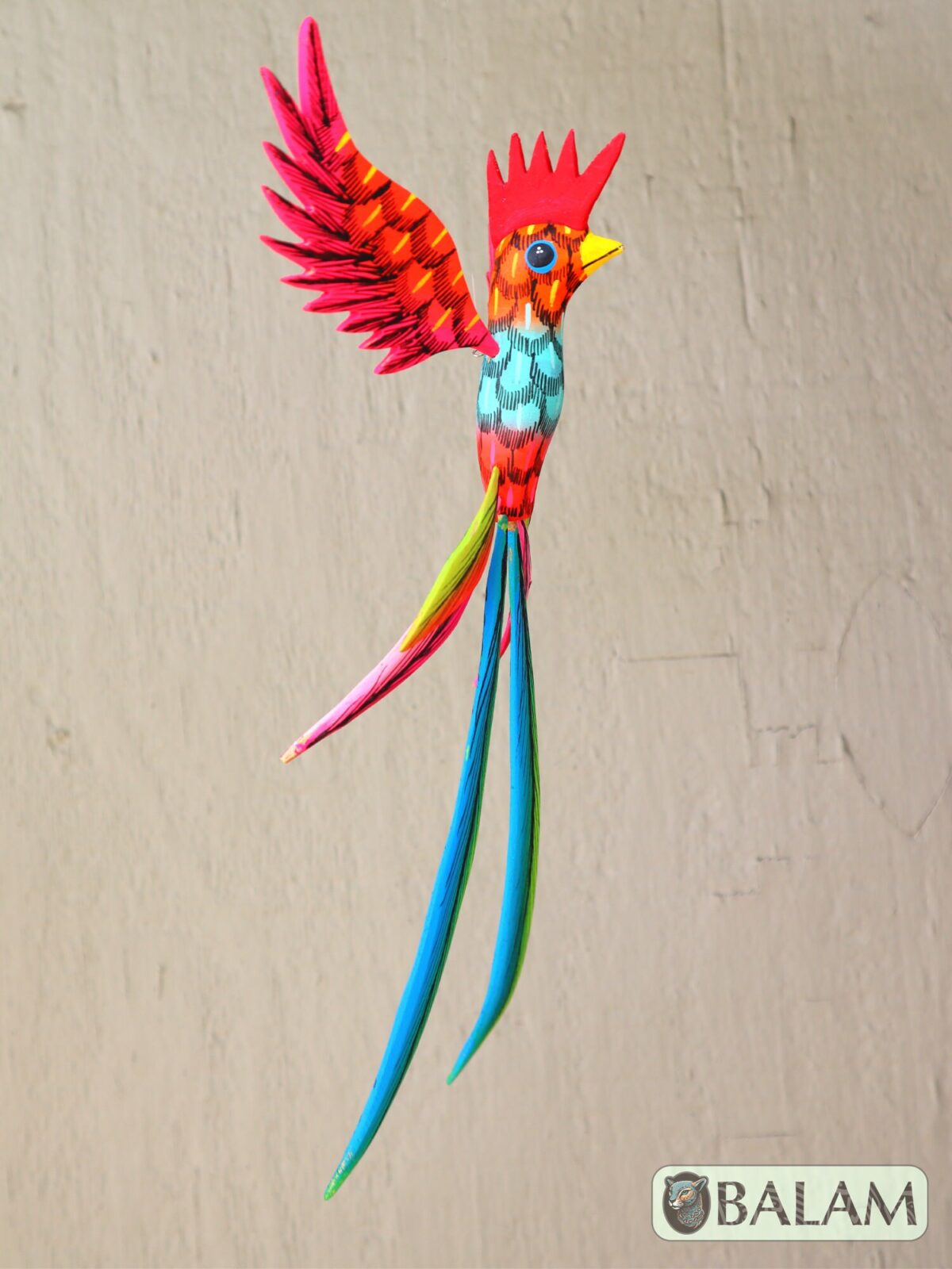 Quetzal Alebrije, Quetzal ornament, Wood copal sculpture, Quetzal, bird alebrije, Quetzal Maya. - Image 4