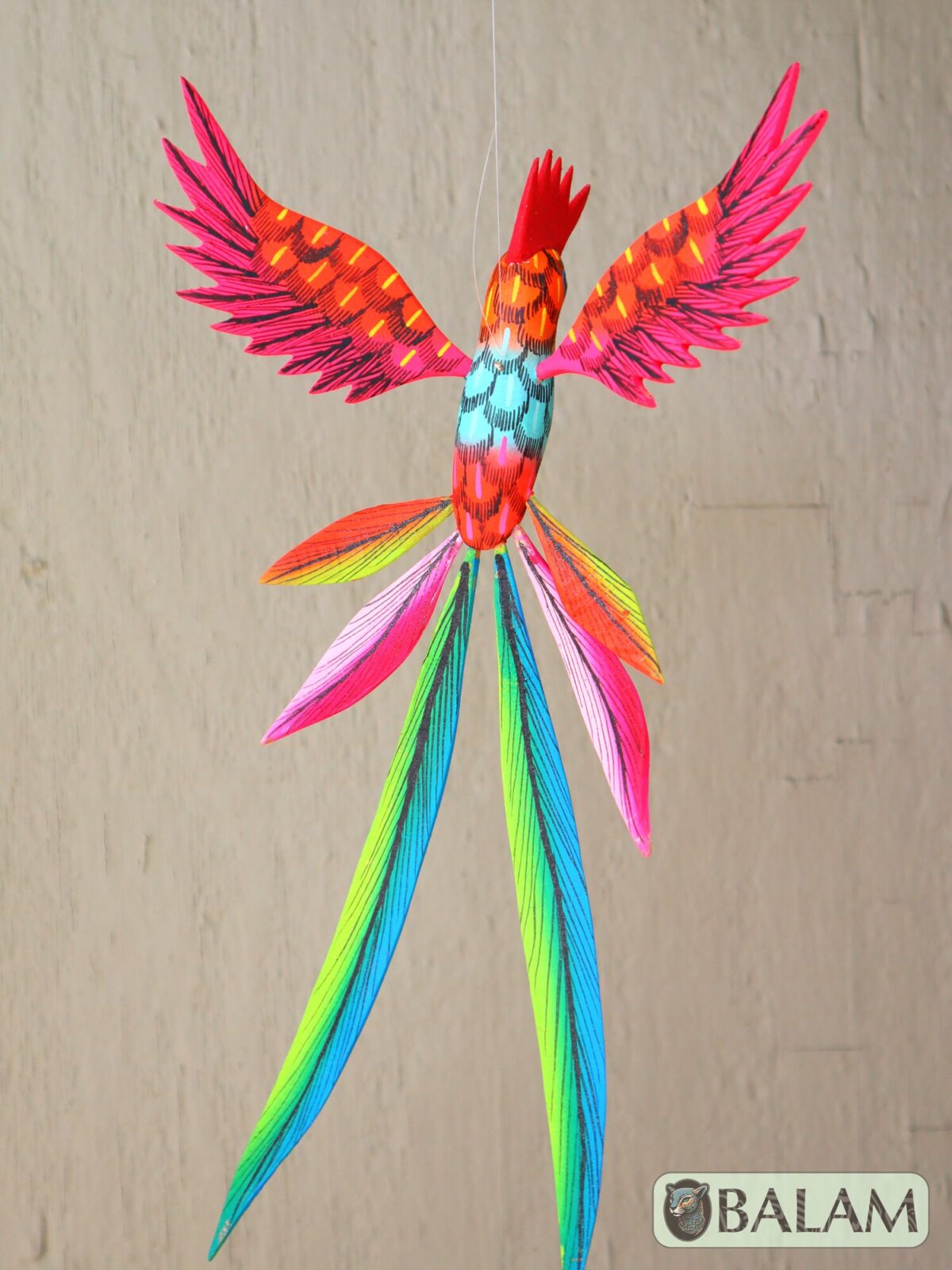 Quetzal Alebrije, Quetzal ornament, Wood copal sculpture, Quetzal, bird alebrije, Quetzal Maya. - Image 9