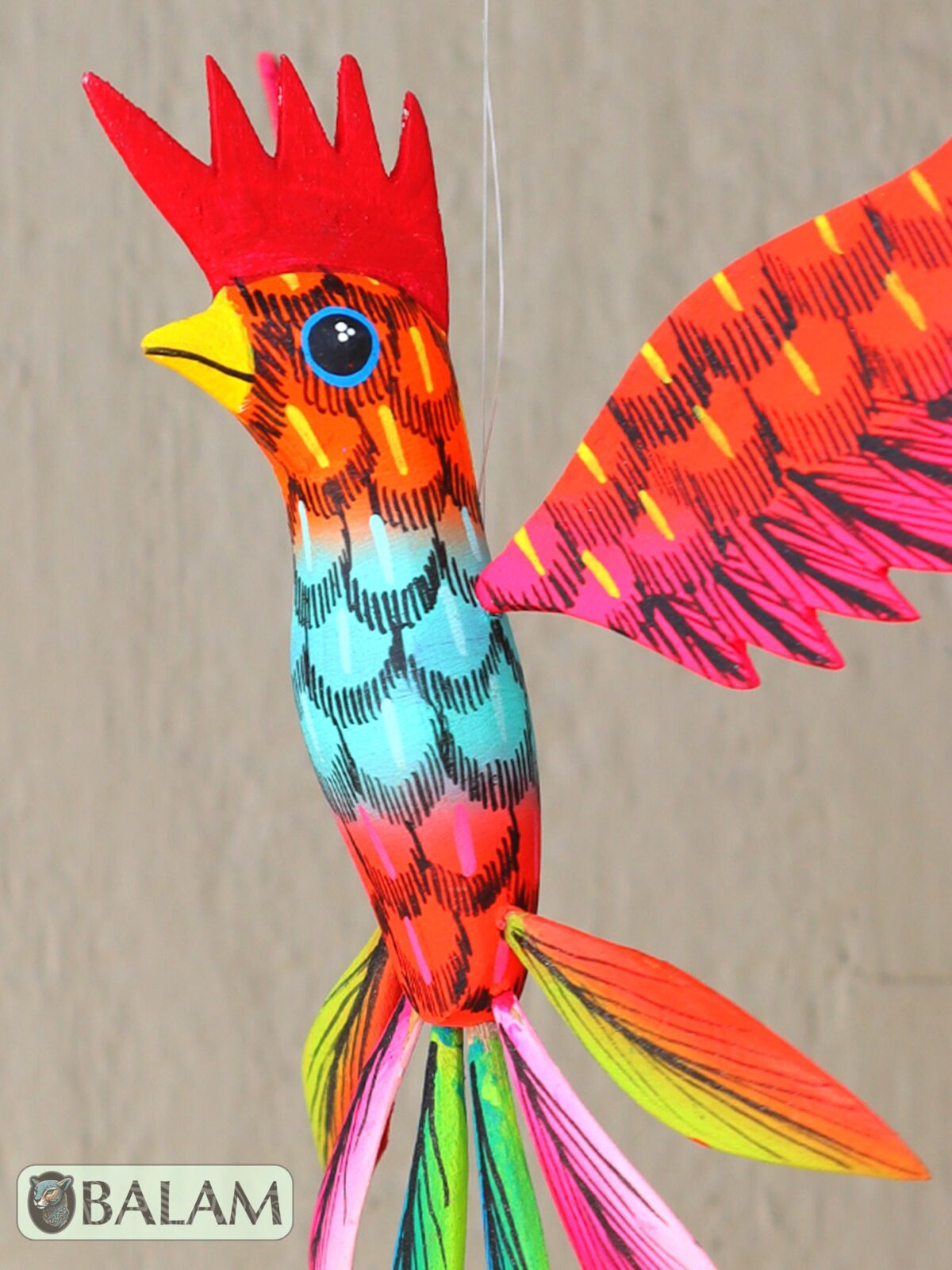Quetzal Alebrije, Quetzal ornament, Wood copal sculpture, Quetzal, bird alebrije, Quetzal Maya. - Image 3