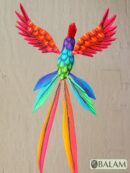 Quetzal Alebrije, Quetzal ornament, Wood copal sculpture, Quetzal, bird alebrije, Quetzal Maya.