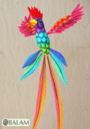 Quetzal Alebrije, Quetzal ornament, Wood copal sculpture, Quetzal, bird alebrije, Quetzal Maya.