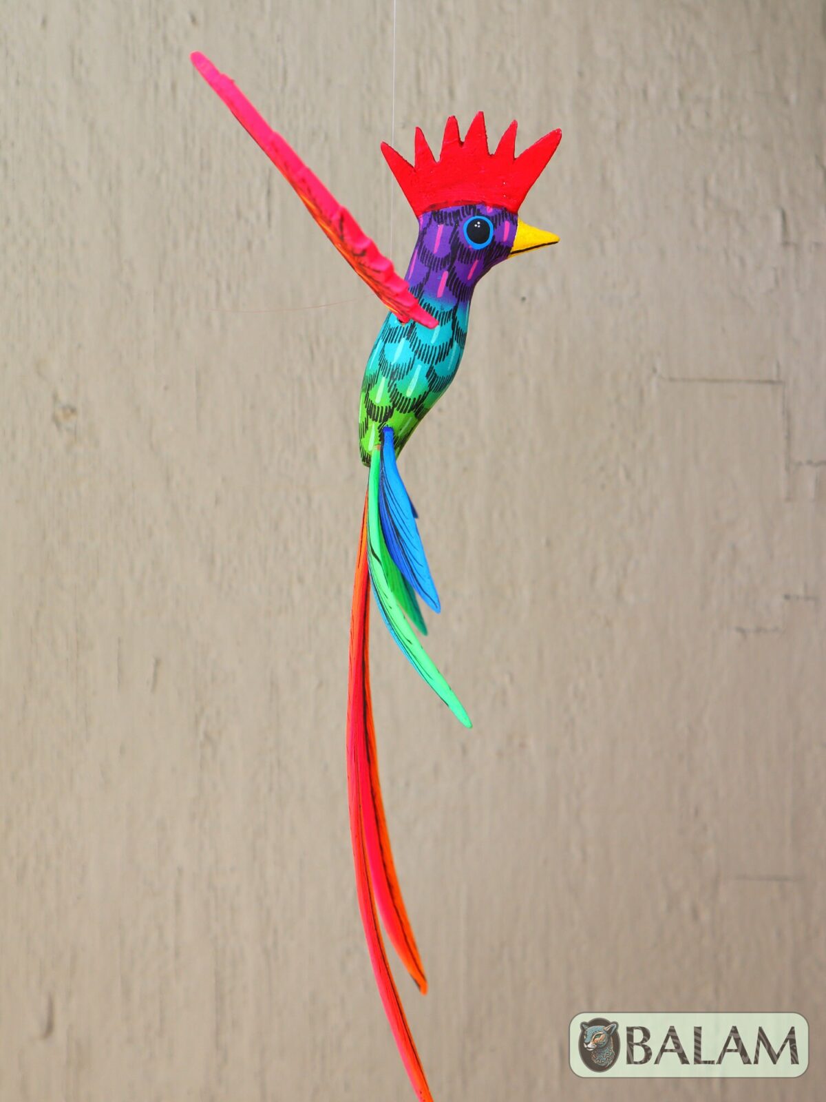 Quetzal Alebrije, Quetzal ornament, Wood copal sculpture, Quetzal, bird alebrije, Quetzal Maya. - Image 10