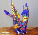Coyote Snake alebrije, mix alebrije, Wolf snake with wings, Dreams alebrije, Amazing alebrije snake, coyote alebrije, unique Oaxaca alebrije