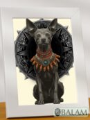 Art Prints, Jaguar, Xoloitzcuintle Print, Axolotl Print, Hummingbird Print. 5X7 or 8X10 Inches with frame. by Antonio Virelas