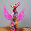 Coyote Snake alebrije, mix alebrije, Wolf snake with wings, Dreams alebrije, Amazing alebrije snake, coyote alebrije, unique Oaxaca alebrije