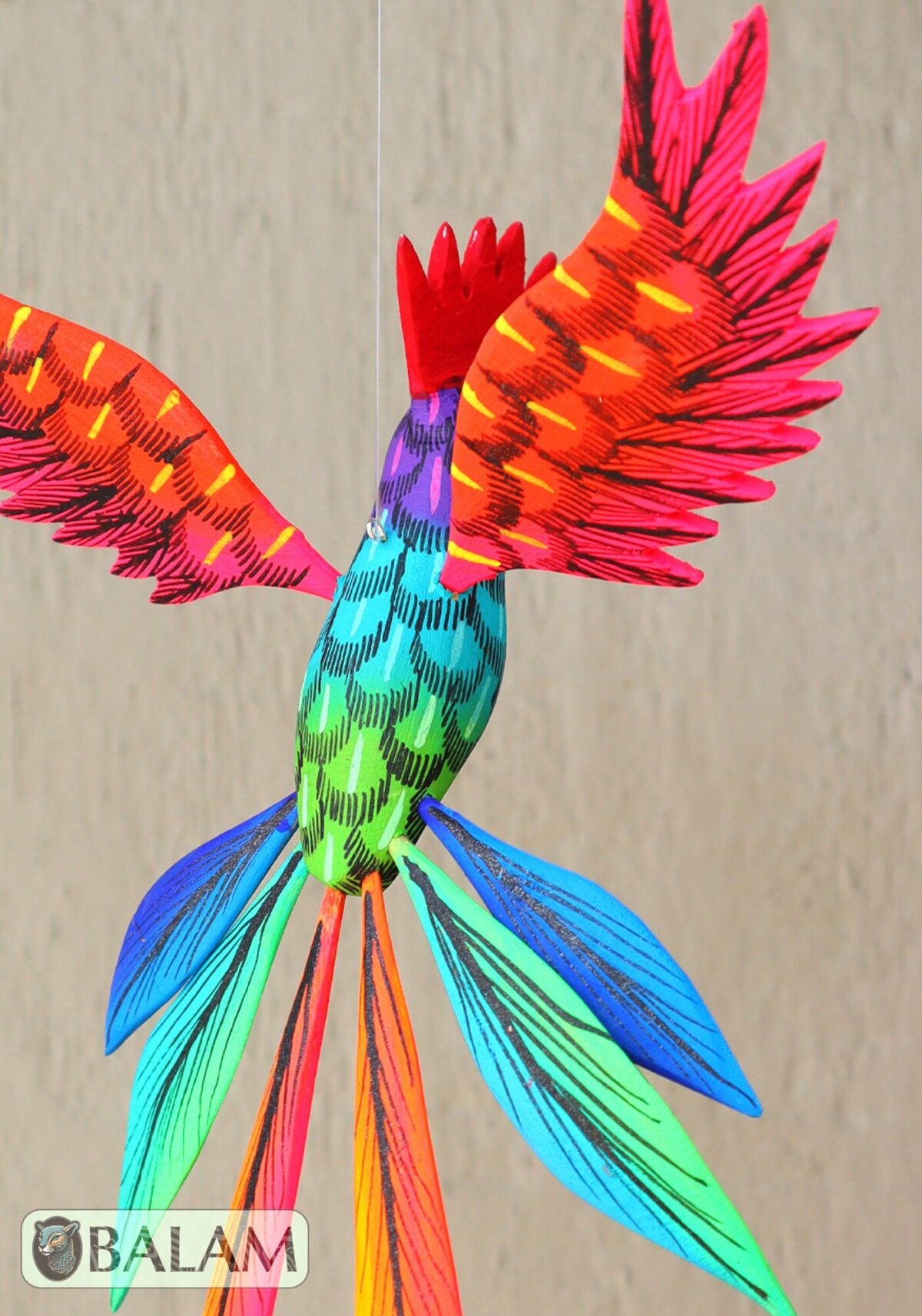Quetzal Alebrije, Quetzal ornament, Wood copal sculpture, Quetzal, bird alebrije, Quetzal Maya. - Image 9