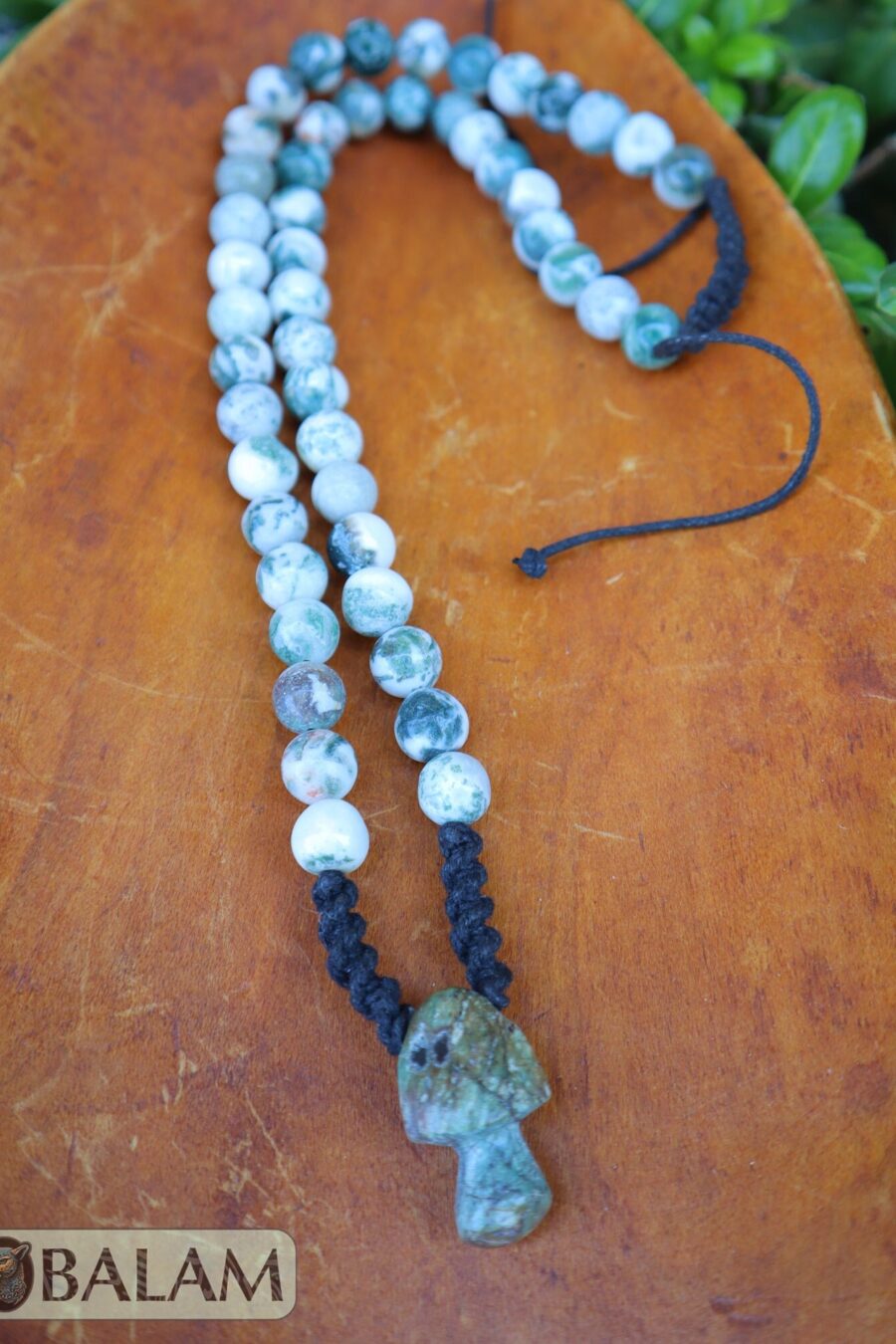 Ceremonial necklace, Serpentine necklace, seahorse necklace, mushroom necklace, Mayan warrior, serpentine necklace, long necklace Adjustable