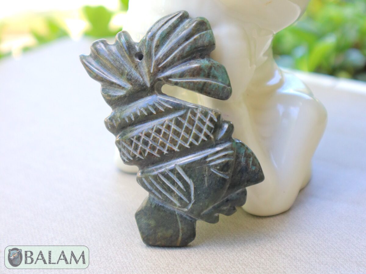 King Pakal Mayan jade, Mayan king pendant, Ceremonial Necklace, Jade Necklace, Mayan Jade. Or custom necklace, Read Description