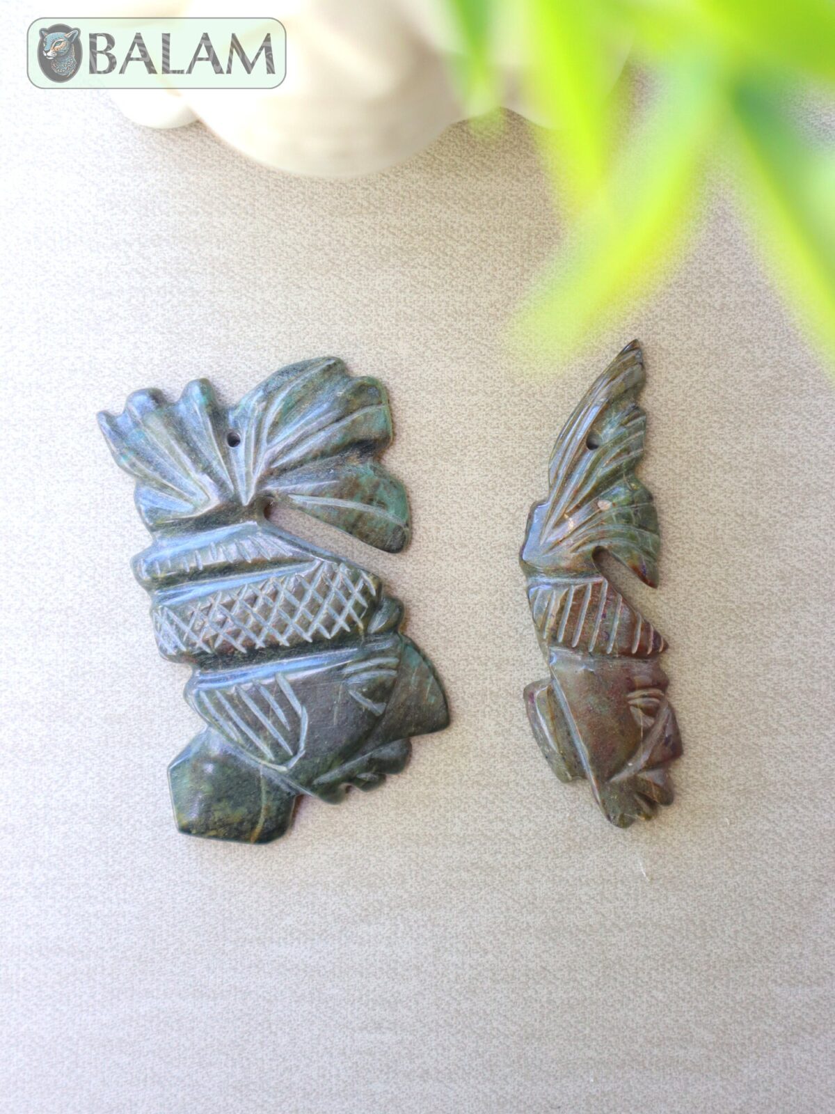 King Pakal Mayan jade, Mayan king pendant, Ceremonial Necklace, Jade Necklace, Mayan Jade. Or custom necklace, Read Description - Image 8