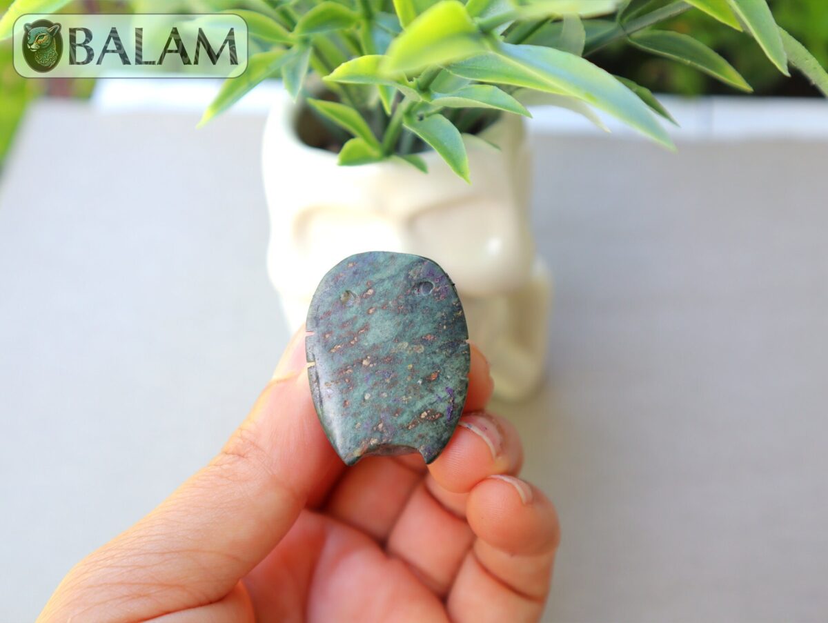 Ceremonial Jade Pendants, Mayan Jade, carved stone pendant, Jade necklaces, Aztec necklace, Mayan Pendant, LOT of Pendant. Read description - Image 7