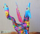 Coyote Snake alebrije, mix alebrije, Wolf snake with wings, Dreams alebrije, Amazing alebrije snake, Lobo alebrije, unique Oaxaca alebrije