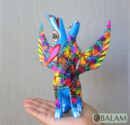 Coyote Snake alebrije, mix alebrije, Wolf snake with wings, Dreams alebrije, Amazing alebrije snake, Lobo alebrije, unique Oaxaca alebrije