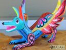 Playful Doggy, Playful Dante, Xoloitzcuintle Alebrije, Wood copal sculpture, Dog Alebrije, Dog with wings, Cute puppy, Alebrije Oaxaca art