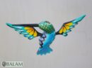 Metallic colors Hummingbird Alebrije, Hummingbird ornament, Wood copal sculpture, bird alebrije, Colibri alebrije.