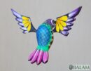 Metallic colors Hummingbird Alebrije, Hummingbird ornament, Wood copal sculpture, bird alebrije, Colibri alebrije.