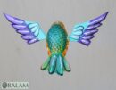 Metallic colors Hummingbird Alebrije, Hummingbird ornament, Wood copal sculpture, bird alebrije, Colibri alebrije.