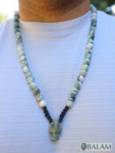 Ceremonial necklace, Serpentine necklace, seahorse necklace, mushroom necklace, Mayan warrior, serpentine necklace, long necklace Adjustable