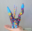 Coyote Snake alebrije, mix alebrije, Wolf snake with wings, Dreams alebrije, Amazing alebrije snake, Lobo alebrije, unique Oaxaca alebrije