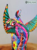 Coyote Snake alebrije, mix alebrije, Wolf snake with wings, Dreams alebrije, Amazing alebrije snake, Lobo alebrije, unique Oaxaca alebrije