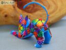Cat alebrije, Unique cat, Alebrije from Oaxaca, Cat alebrije, Copal wood sculpture, Wood Art, Alebrije art, Cat posing alebrije