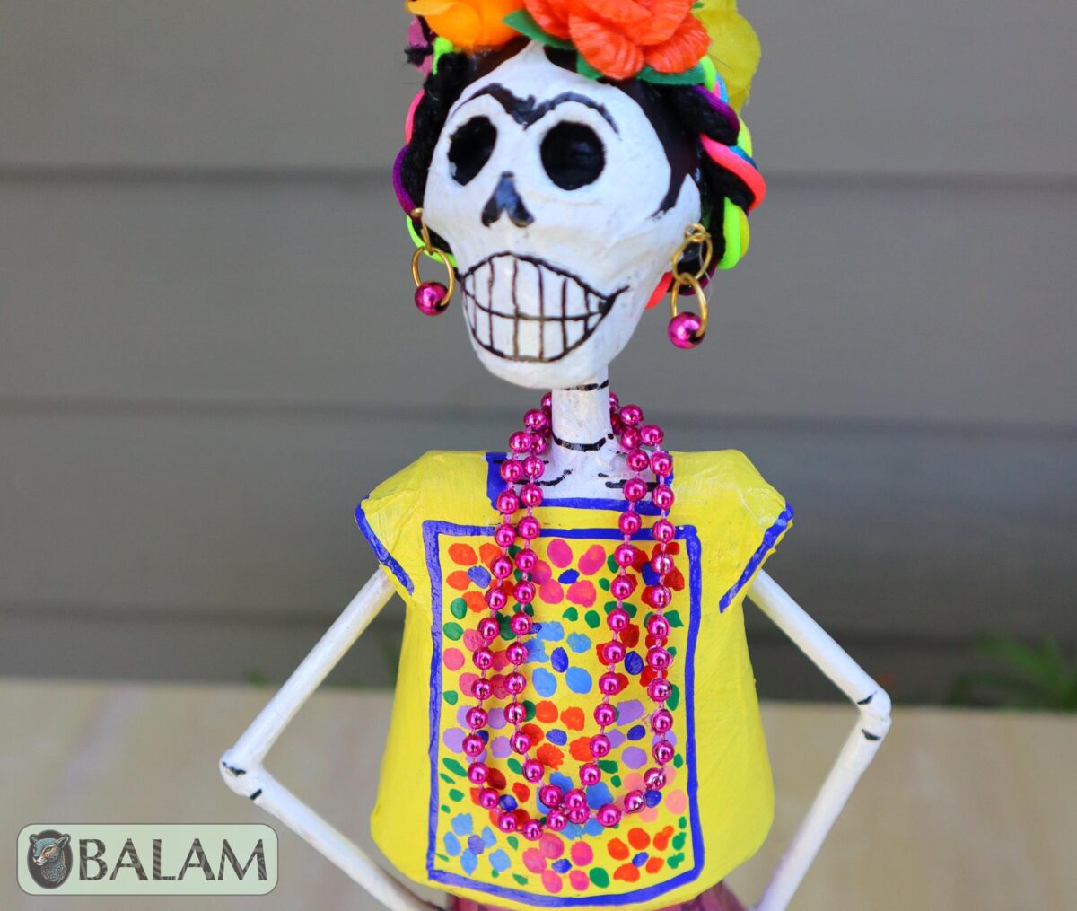 Frida Mermaid alebrije Paper mache, Mermaid alebrije, Alebrije de papel Mache, Unique Mermaid, catrina Frida Sirena, Dia de los Muertos - Image 7
