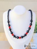 Onyx Ceremonial Necklaces, Mayan Necklaces, Onyx with tiger's eye, aventurine, Red Hematite, Natural stone necklaces, Gemstones and Onyx.