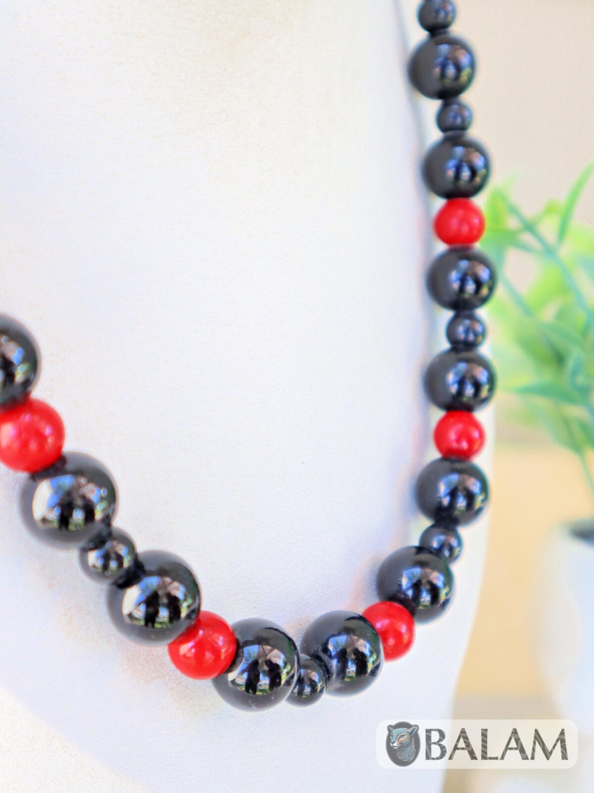 Onyx Ceremonial Necklaces, Mayan Necklaces, Onyx with tiger's eye, aventurine, Red Hematite, Natural stone necklaces, Gemstones and Onyx. - Image 2