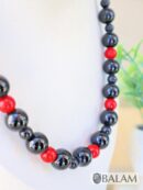 Onyx Ceremonial Necklaces, Mayan Necklaces, Onyx with tiger's eye, aventurine, Red Hematite, Natural stone necklaces, Gemstones and Onyx.