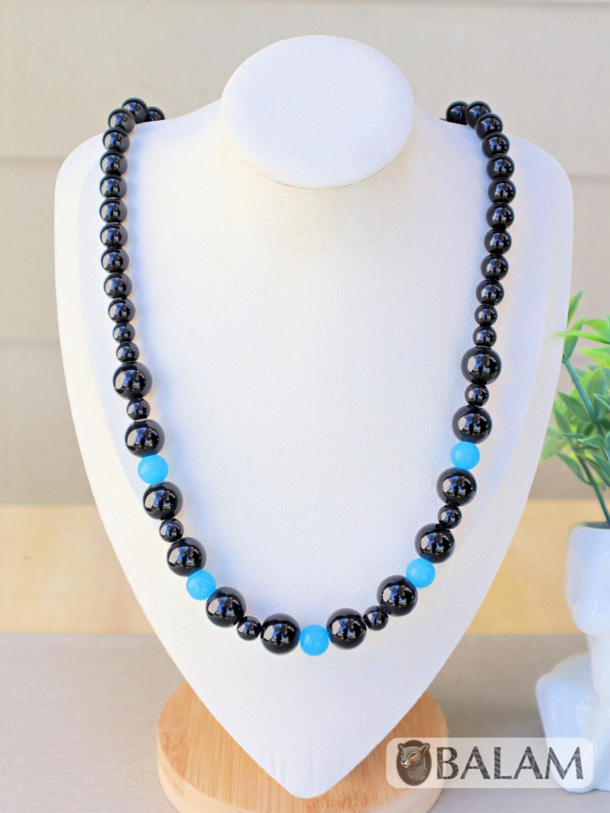 Onyx Ceremonial Necklaces, Mayan Necklaces, Onyx with tiger's eye, aventurine, Red Hematite, Natural stone necklaces, Gemstones and Onyx. - Image 8
