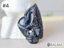 Duality pendant, Ceremonial Obsidian Pendants, carved Obsidian, Dualidad Dije, Dia de los Muertos pendant. Read description