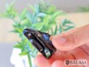 Teotihuacan pendant, Ceremonial Obsidian Pendants, carved Obsidian, Teotihuacan mask of obsidian- Read description